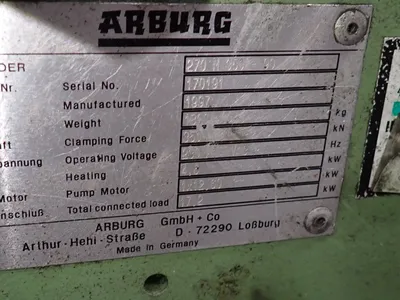 USED 1997 ARBURG 270 M 35090