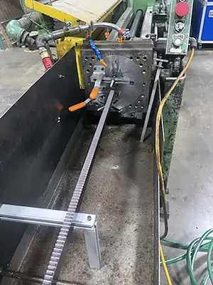 USED 1976 OHIO 5 Ton Horizontal Pull Broach