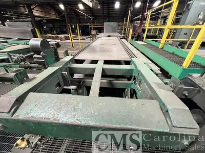 USED GLOBE PLAYWOOD LAYUP LINE AND GLOBE PRESS