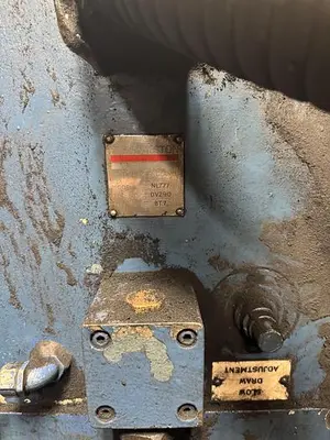 USED BRITISH MOLDING MACHINE MODEL NL777 TYPE BT7 JOLT ROLLOVER