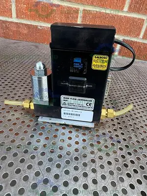 USED AALBORG GFC171 INDUSTRIAL MASS FLOW CONTROLLER GFC 0-10 LITERS / MINUTE