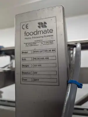 USED 2017 Foodmate Poultry Cut-Up System