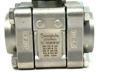 NEW SWAGELOK SS-T65MSW16P BALL VALVE SST65MSW16P
