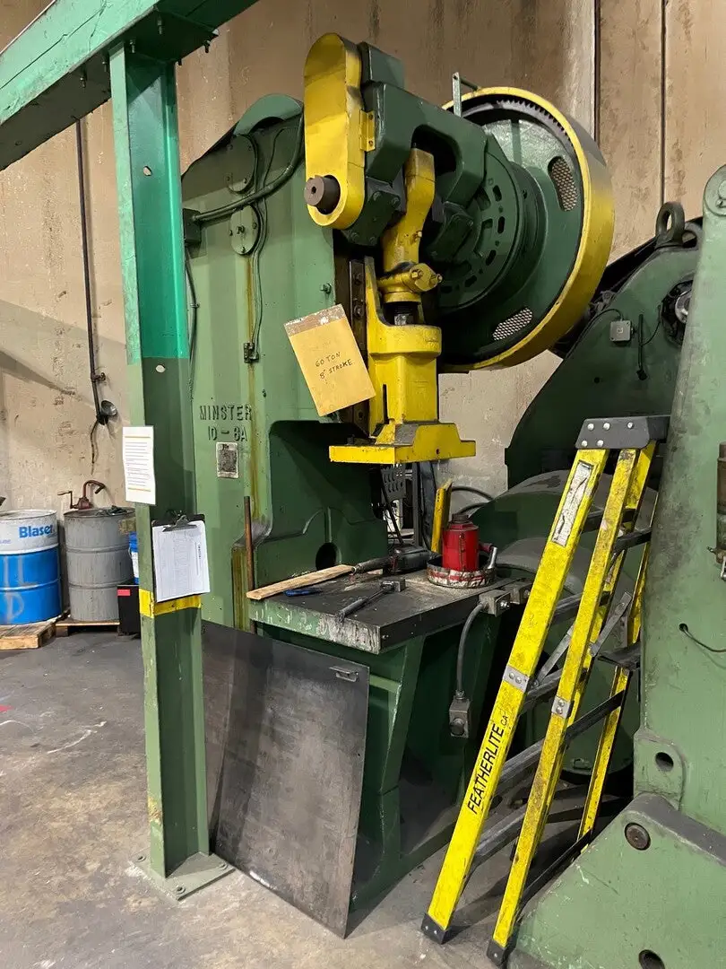 Used MINSTER 10-6A O.B.I. Presses British Columbia CA | Lenmark #279988