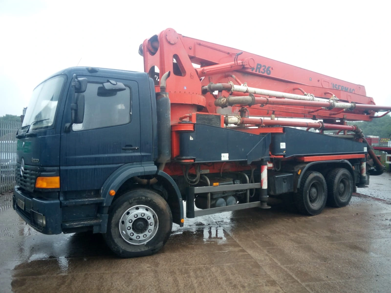 Used 2000 SERMAC 4R36 Concrete Pumps Colorado US | Concrete Pump Depot #1394135