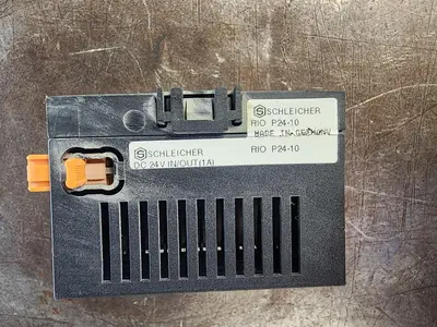 Used SCHLEICHER RIO P24-10 PLC Input & Output Michigan US | Midwest Press and Automation #1232132