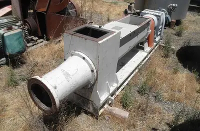 Turbo Separator,  12" x 6', Carbon Steel, 15 kW Gearmotor #4253088