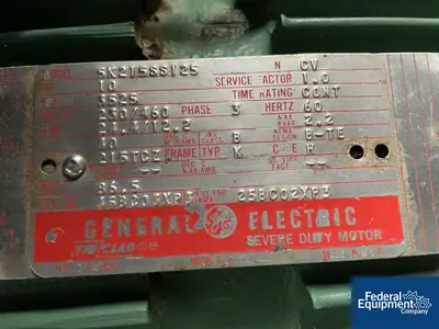 USED Littleford 4.6 Cu Ft Littleford  Mixer, Model FM 130D, S/S, JKT