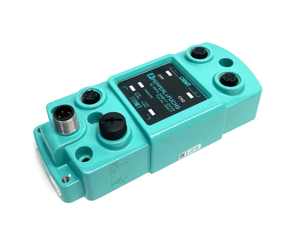 USED PEPPERL+FUCHS RFID EVALUATION UNIT IDENTCONTROL COMPACT CONTROL INTERFACE