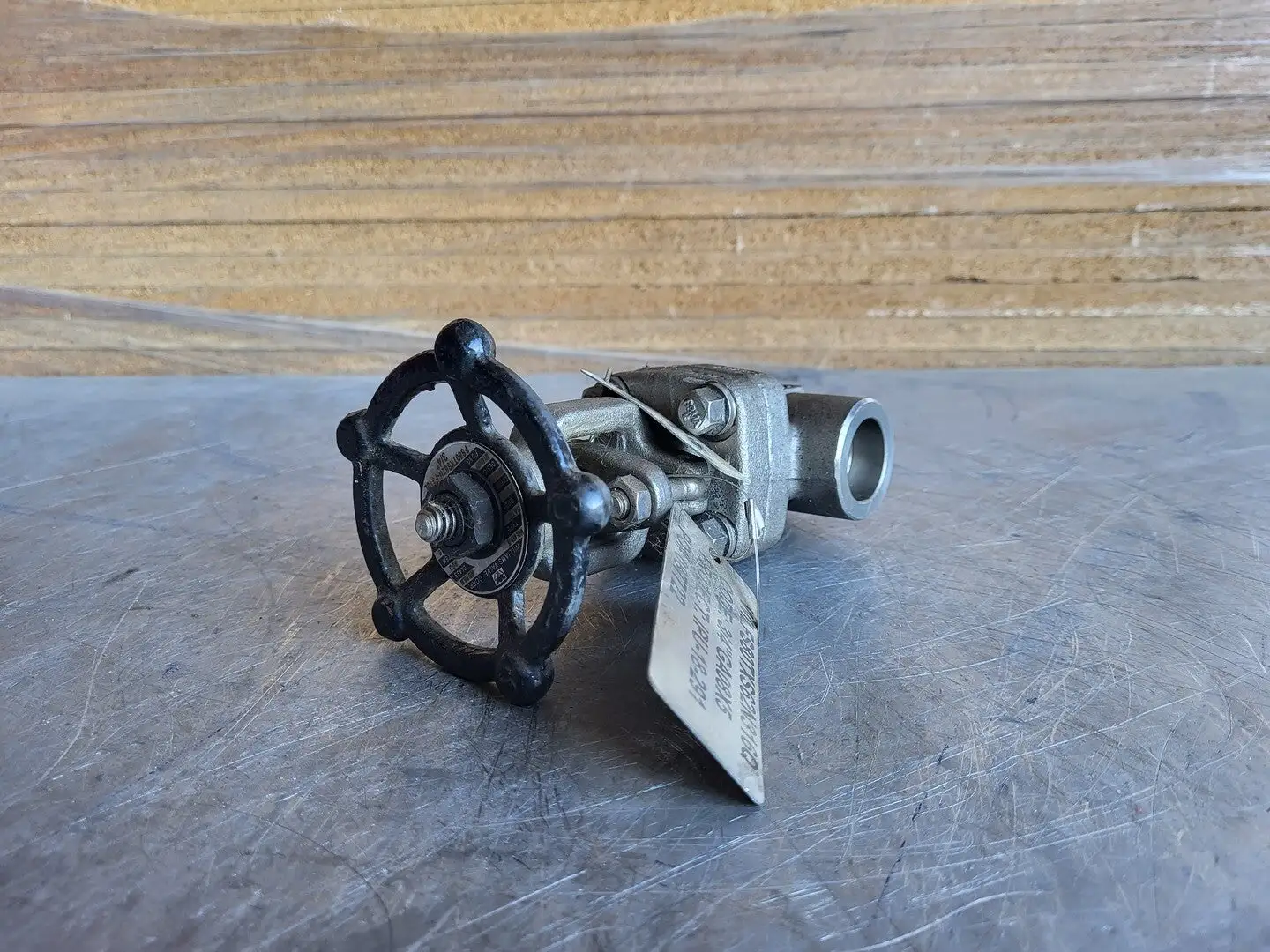 3/4" Class 800 Gate Valve B16.34
