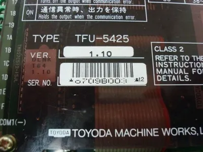 Toyoda Toyopuc 00/64 TFU-5425 DLink Terminal Card Used