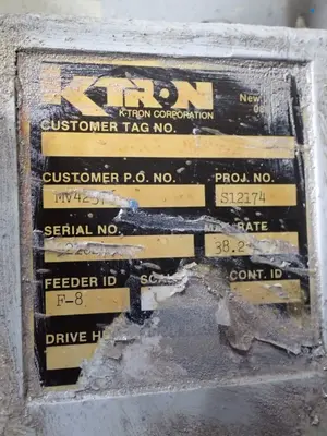 K-tron Screw Feeder