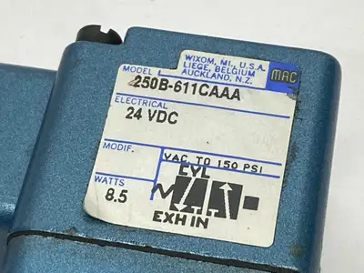 USED MAC VALVES SOLENOID VALVE 24VDC 8.5W