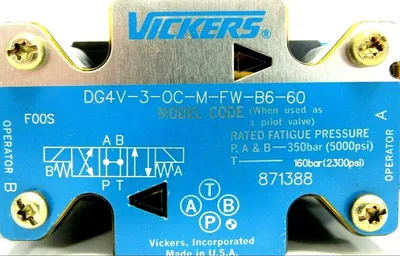 NEW VICKERS DG4V-3-OC-M-FW-B6-60 SOLENOID VALVE 871388 DG4V3OCMFWB660