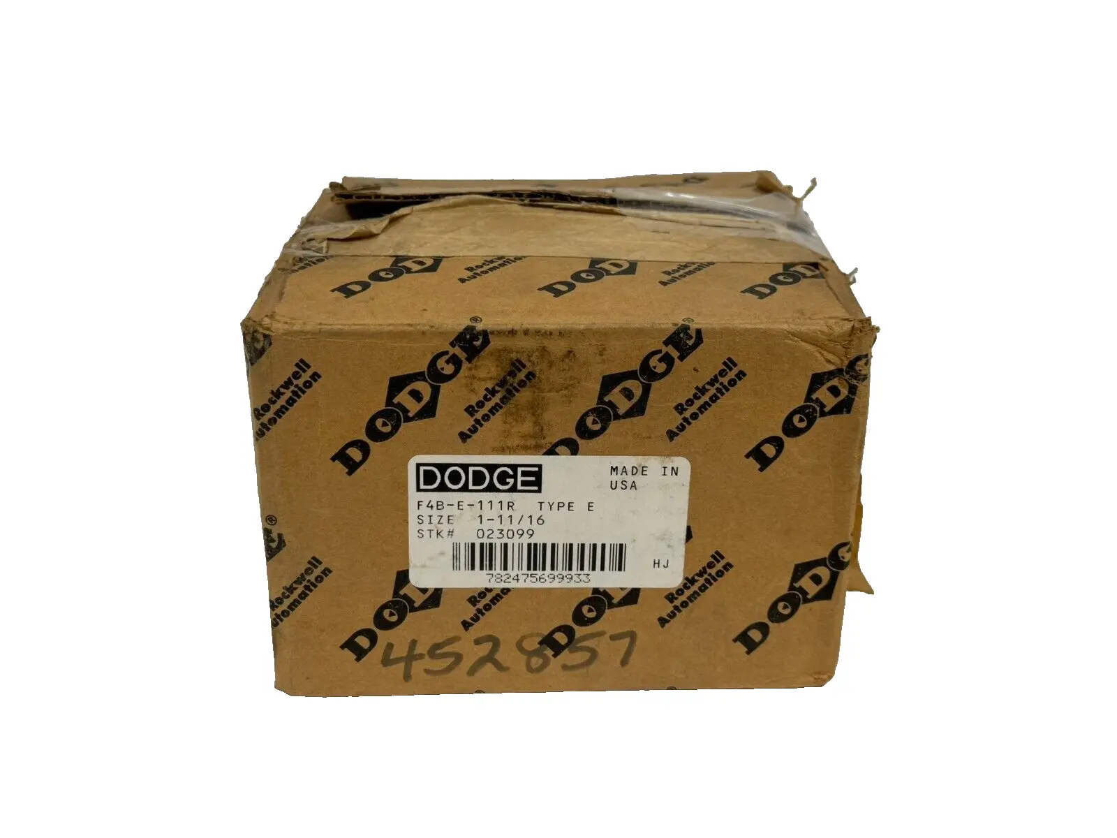 NEW DODGE F4B-E-111R SQUARE ROLLER BEARING TYPE E 023099