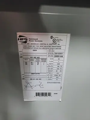 USED HAMMOND POWER SOLUTIONS DM051KK