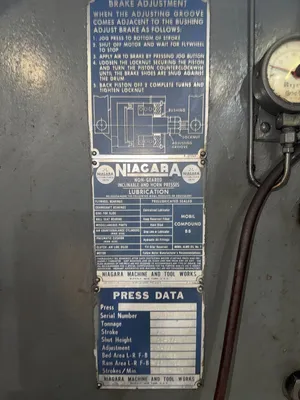 niagera m45 O.B.I. Presses | RELCO MACHINERY (14)