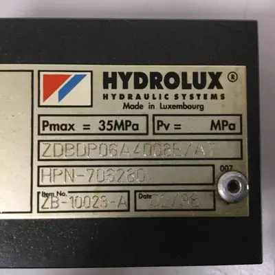 USED HYDROLUX HPN706280-HY