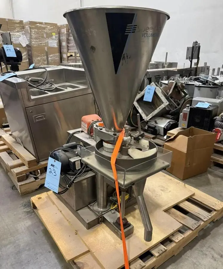 Speedee BR-234 Volumetric Filler with Foot pedal and eye operation.