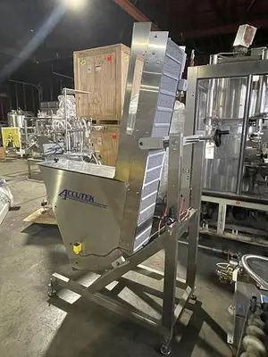 Accutek cap hopper/elevator/sorter