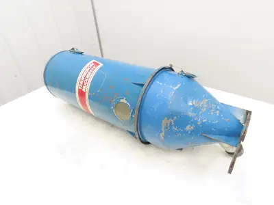 Thoreson McCosh Vacuum Loader Receiver Hopper Cone Bottom 10"x 32"