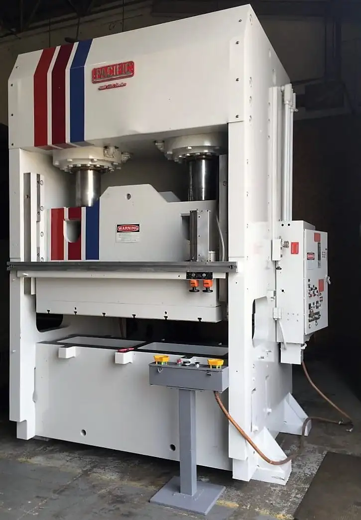 USED 1984 PACIFIC HYDRAULIC PRESSES PACIFIC 400 OBL-6 PRESS