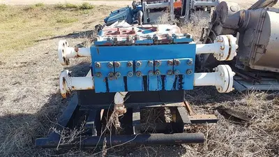 USED UNION QD-100 QUINTUPLEX PLUNGER PUMP