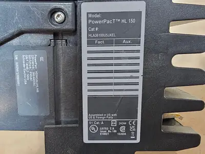 Used SCHNEIDER ELECTRIC HLA36100U53XEL Switchgears British Columbia CA | Lenmark #1427806