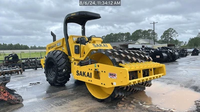 Used 2024 SAKAI SV544T Single Drum Rollers Texas US | National Equipment Dealers #1422732