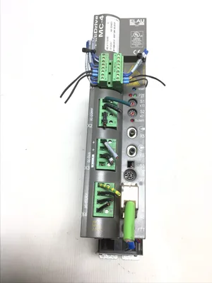 Elau MC-4/11/10/400 PacDrive MC 4 Servo Drive HW:E0N603 SW:00.20.01