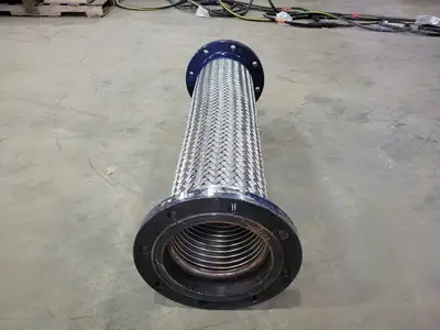3.5' Flanged Metal Flex Hose 0D06902.2C