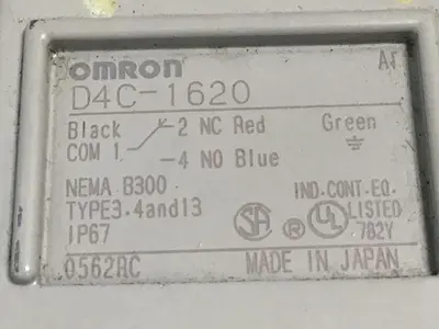 USED OMRON D4C-1620