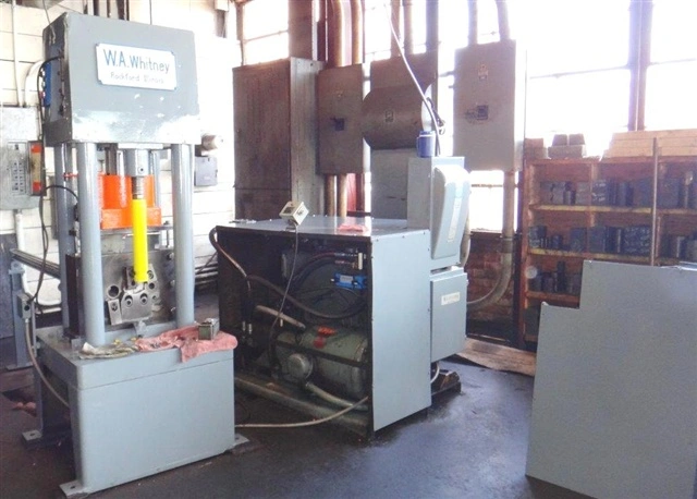 Used W A WHITNEY HYDRAULIC BAR SHEAR Bar & Billet Shears New York US | Barbarotto Int'l Sales Corp #1333085