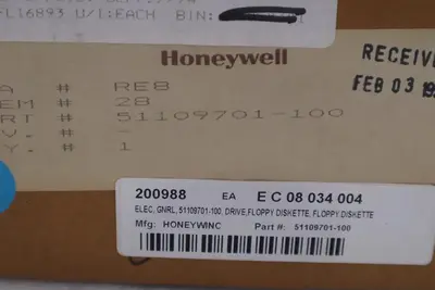 HONEYWELL 51109701-100/ MF504C-312U FLOPPY DISK DRIVE 5.25INCH STOCK G424