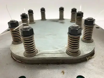 USED DRCO RELIEF VALVE COVER PLATE ASSEMBLY