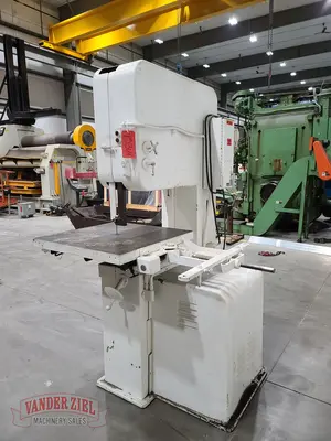 Used DOALL V26 Vertical Band Saws Michigan US | Vander Ziel Machinery Sales #480520