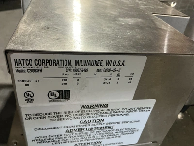 Used OVENTION CONVEYOR C2000-3, 48" ELECTRIC COUNTERTOP CONVEYOR OVEN, 22" WIDE BELT Conveyor Ovens Michigan US | Miedema Asset Management Group #1370163