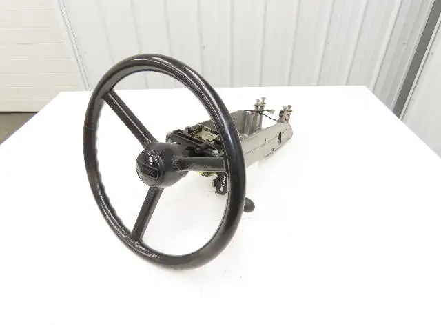 Hyster E50XM-33 Forklift Steering Wheel Column W/Forward & Reverse Selector