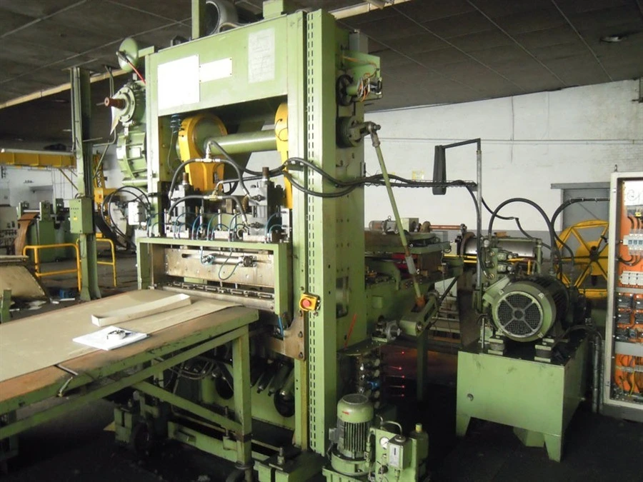 USED SCHALCH 150 T + DECOILER/FEEDER/CUT TO LENGTH