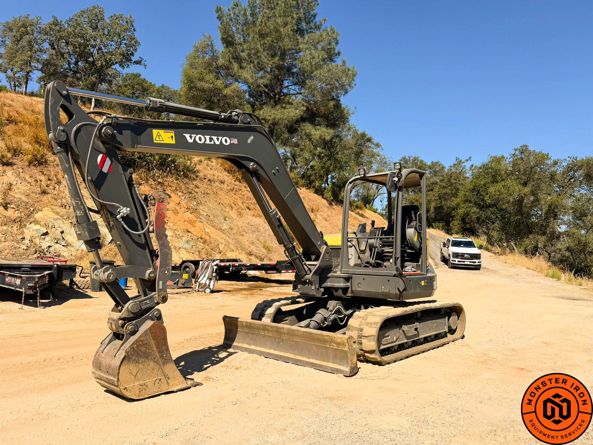 Used 2020 VOLVO ECR88D Excavators California US | Monster Iron Equipment Services #1481051