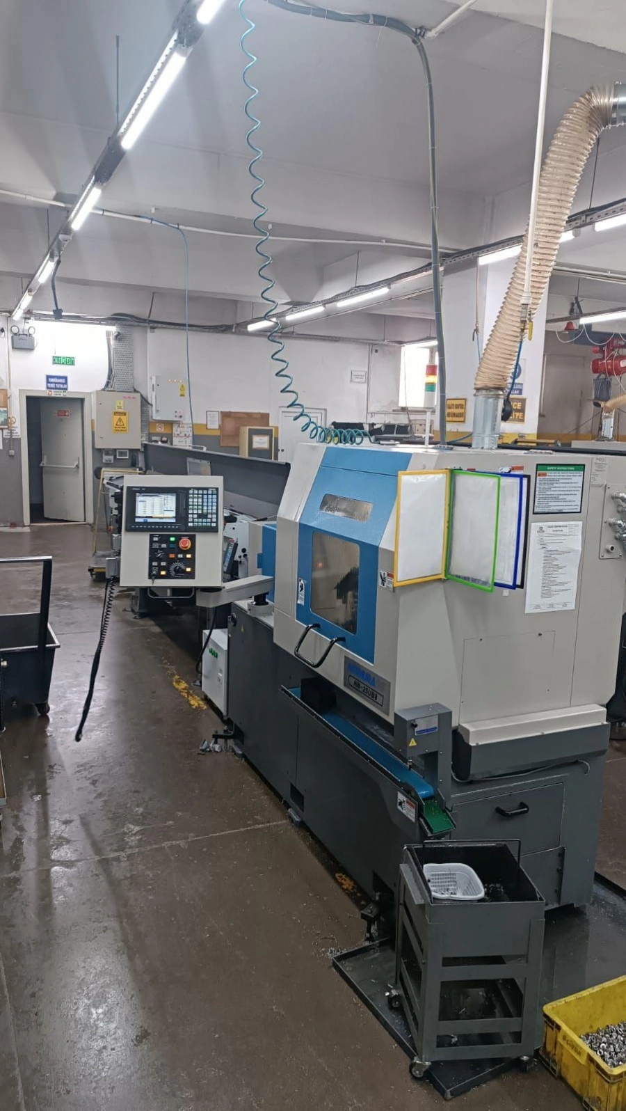 NOMURA DS 7-axis Swiss Type Sliding Head CNC Lathe, in very good condition, visible under power, POA