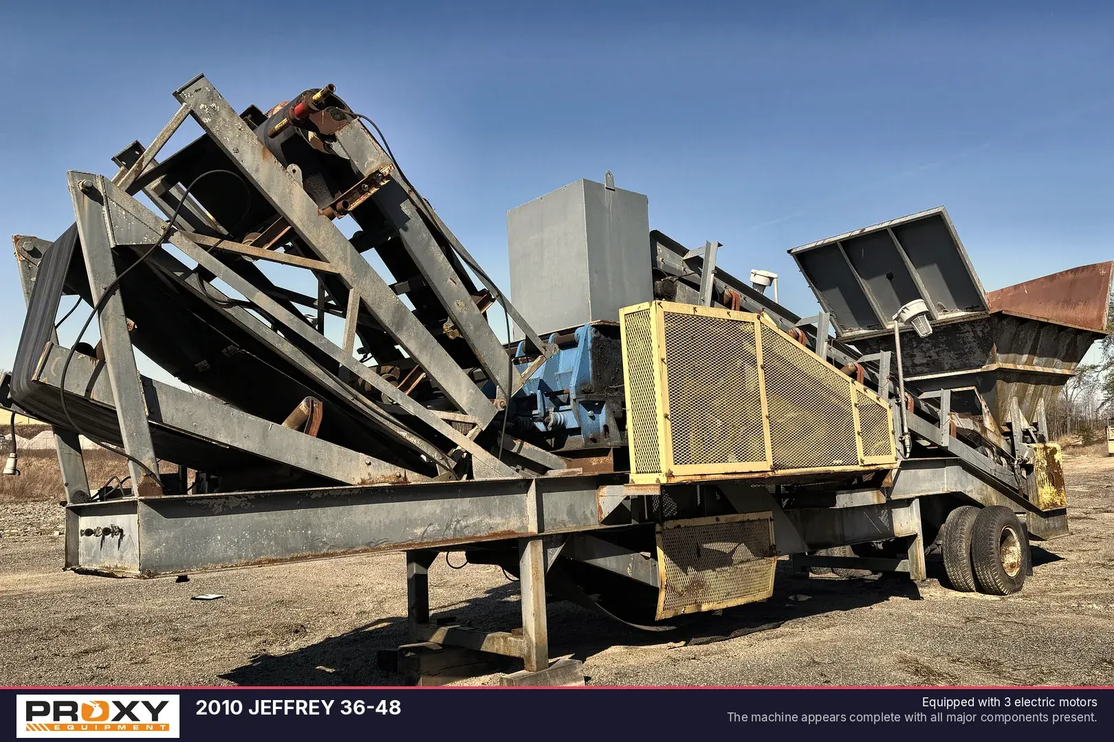 Used 2010 JEFFREY 36-48 Pulverizers & Hammermills Kentucky US | Proxy Equipment #1385173