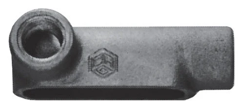 Cooper Crouse-Hinds Eaton LL18 Condulet, Cast Iron, Type LL, 1/2" Hub, Form 8 [New, Stocked at Amazon Fulfillment]