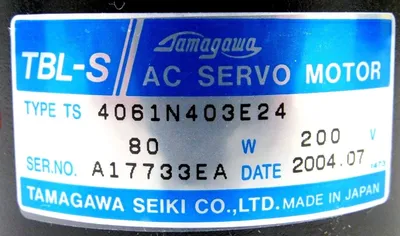 NEW TAMAGAWA SEIKI TS4061N403E24 SERVO MOTOR 4061N403E24