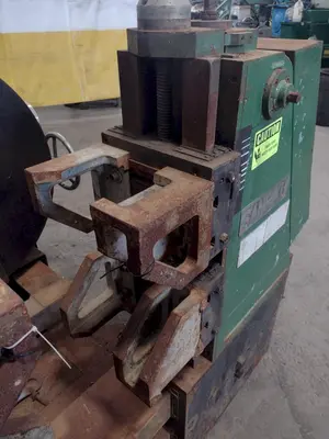 6" TO 24" SANRIKU MODEL #YS-800 HEAVY DUTY PIPE FACING MACHINE: STOCK #17948