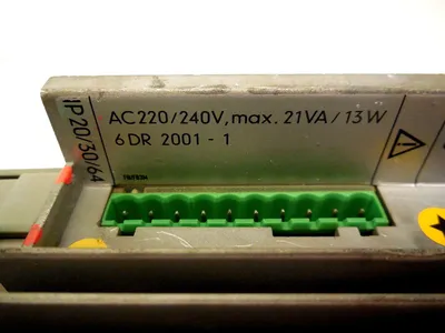 SIEMENS 6DR2-001-1 PROCESS CONTROLLER 6DR20011