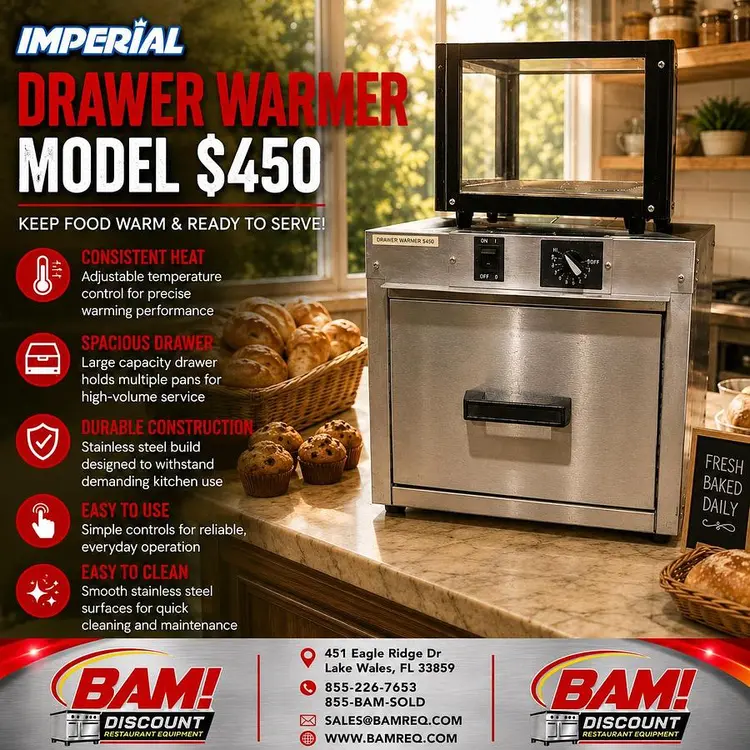 Used IMPERIAL _UNKNOWN_ Hot Food Warming, Holding, & Transport Cabinets Florida US | BAM Discount Restaurant Equipment #1384882