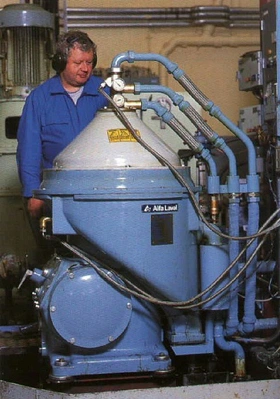 Alfa-Laval MAPX 313 TGT-29-60 oil purifier, SS.