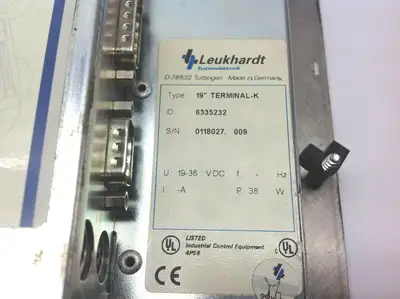 Used Leukhardt 6335232 Automation Control (HMI) Michigan US | Maverick Industrial Sales #1401561