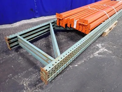 42" X 192" Pallet Racking  - Teardrop